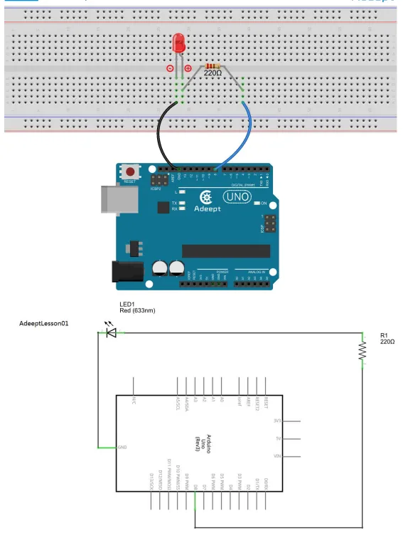 Diagrama de conexión