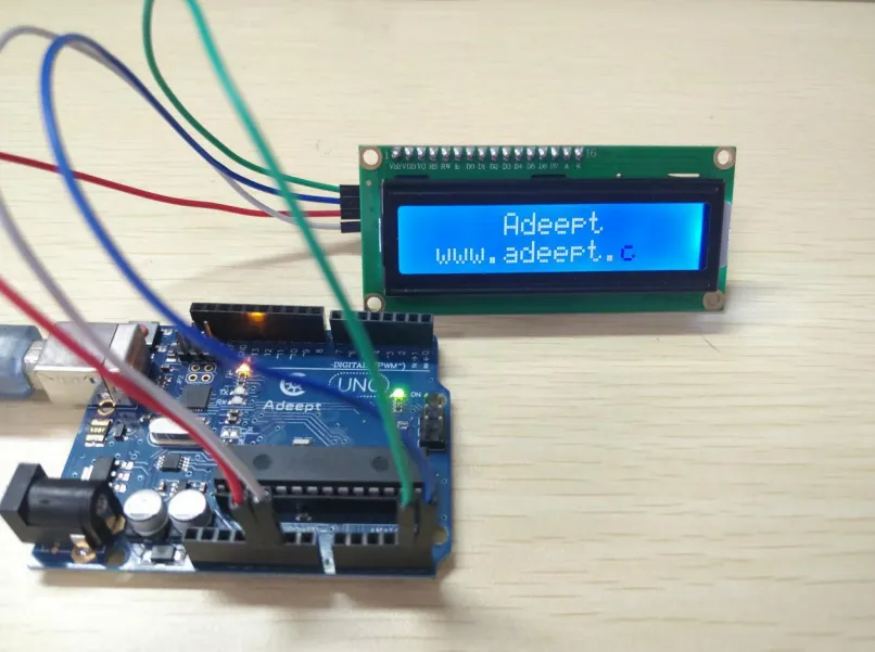 Conexión I2C LCD1602