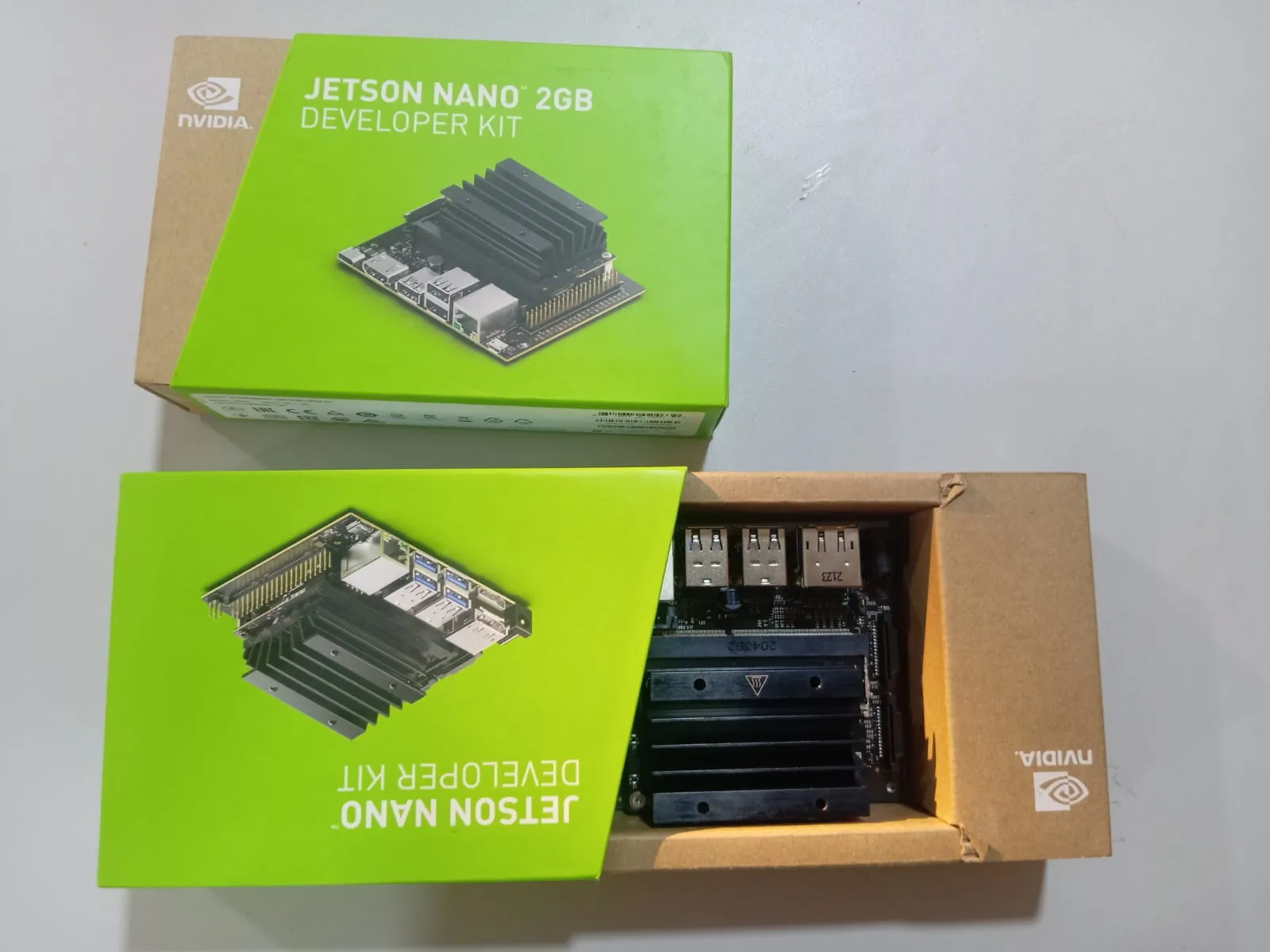 Colocando el Jetson Nano