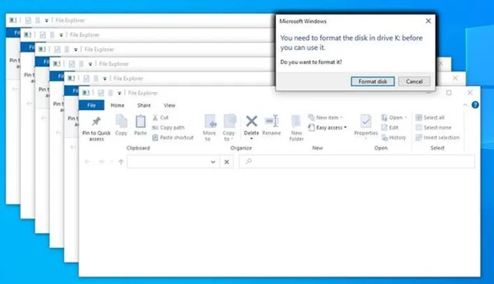 Mensajes emergentes en Windows